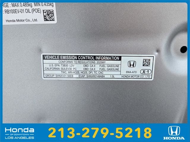 2025 Honda Accord SE
