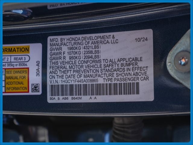 2025 Honda Accord SE