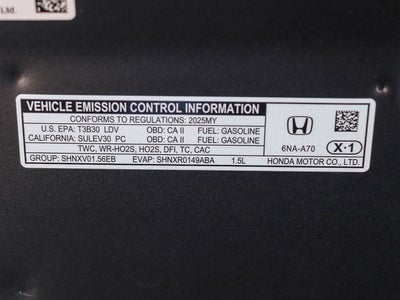 2025 Honda Accord SE