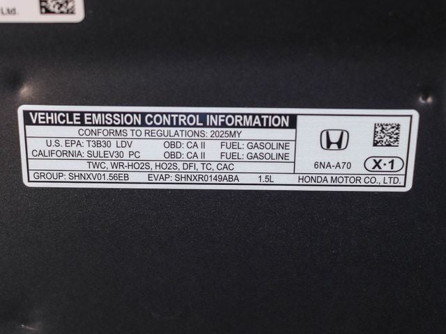 2025 Honda Accord SE