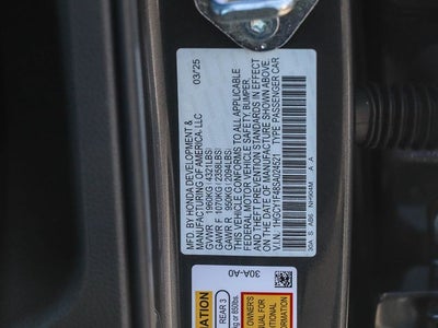 2025 Honda Accord SE