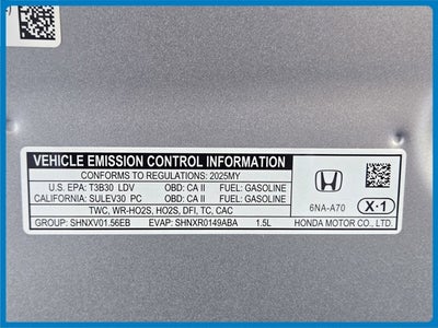 2025 Honda Accord SE