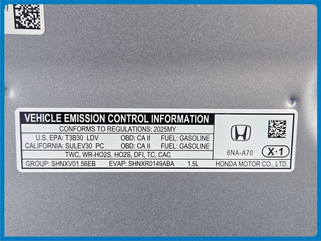 2025 Honda Accord SE