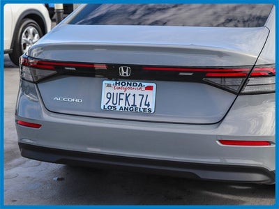 2025 Honda Accord SE