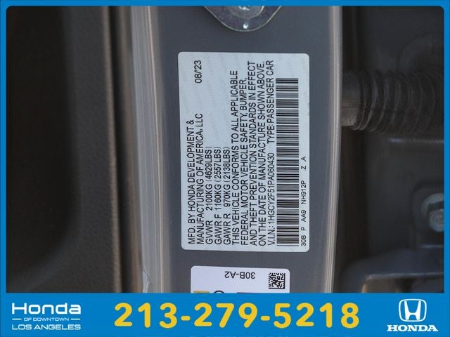 2023 Honda Accord Hybrid Sport