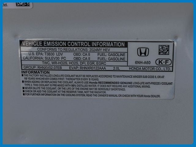 2024 Honda Accord Hybrid Sport