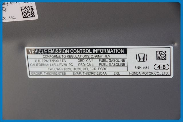 2026 Honda Accord Hybrid Sport