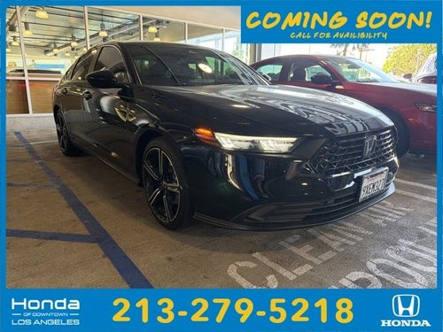 2025 Honda Accord Hybrid Sport