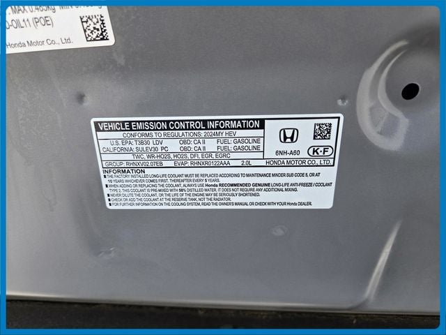 2024 Honda Accord Hybrid Sport