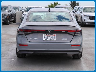 2024 Honda Accord Hybrid Sport