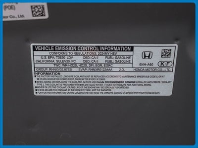 2024 Honda Accord Hybrid Sport