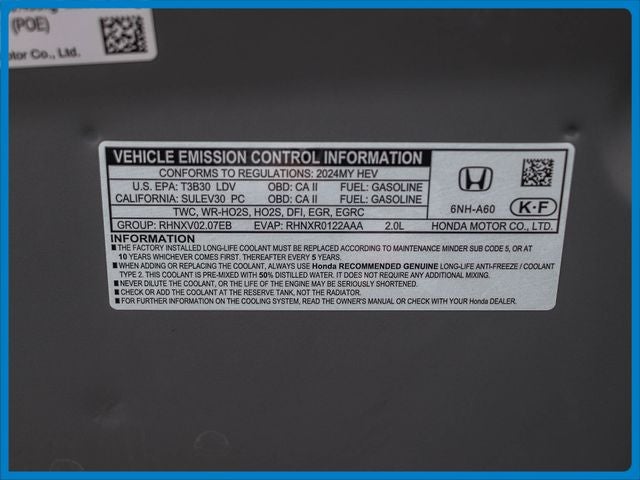 2024 Honda Accord Hybrid Sport