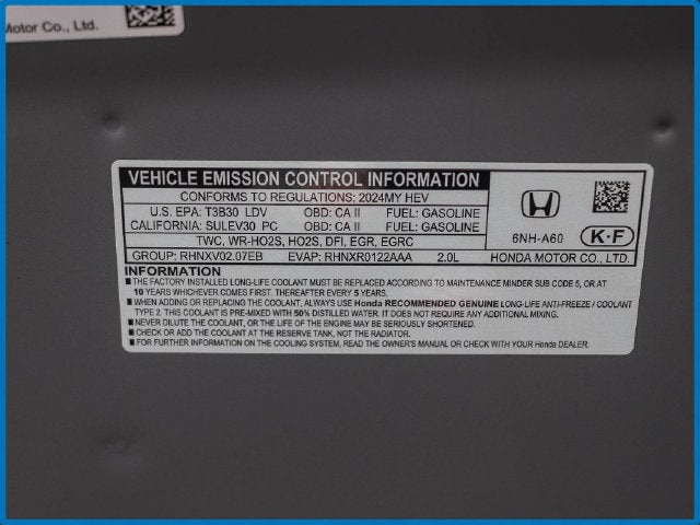 2024 Honda Accord Hybrid EX-L