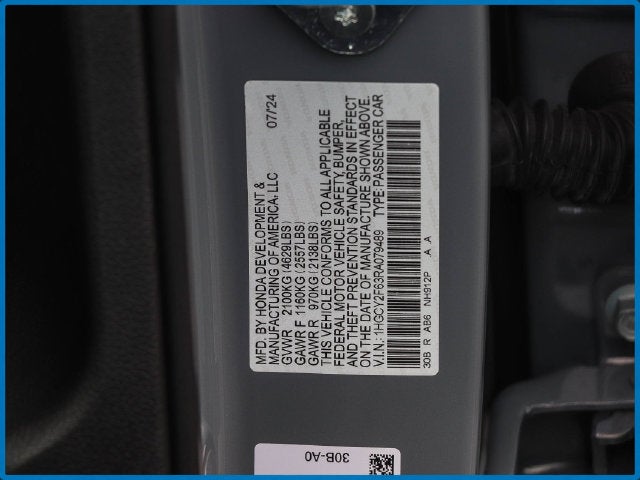 2024 Honda Accord Hybrid EX-L