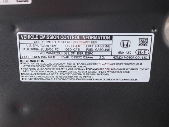 2024 Honda Accord Hybrid EX-L