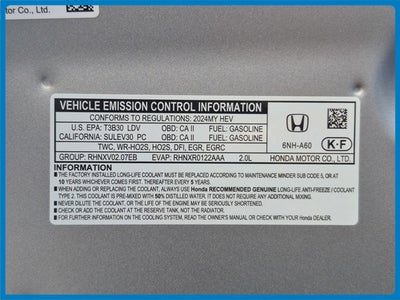 2024 Honda Accord Hybrid Sport-L