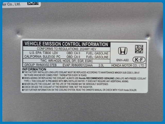 2024 Honda Accord Hybrid Sport-L