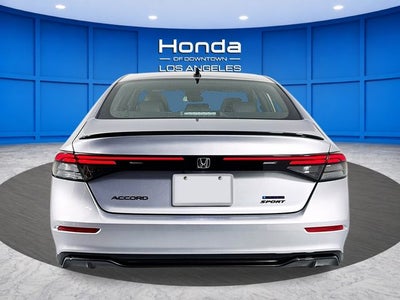 2026 Honda Accord Hybrid Sport-L
