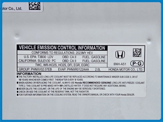 2023 Honda Accord Hybrid Touring