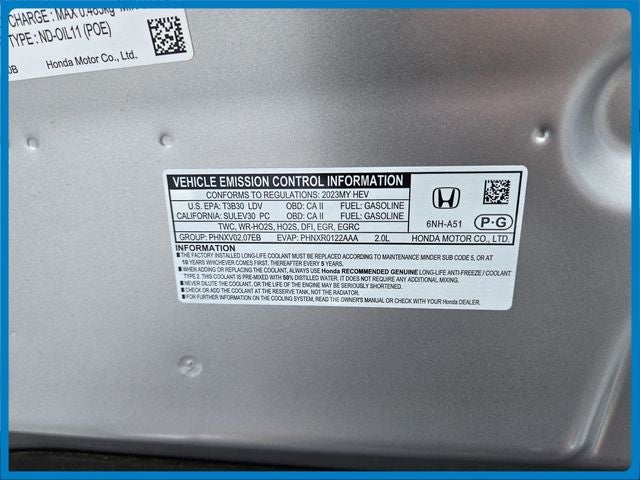 2023 Honda Accord Hybrid Touring