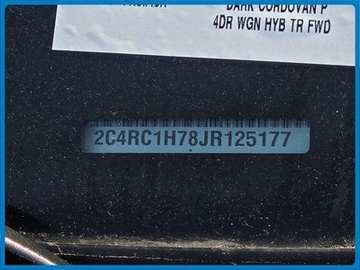 2018 Chrysler Pacifica Hybrid Touring Plus