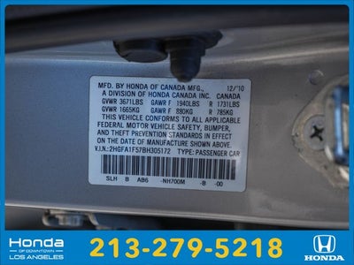 2011 Honda Civic LX