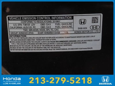 2019 Honda Civic Si