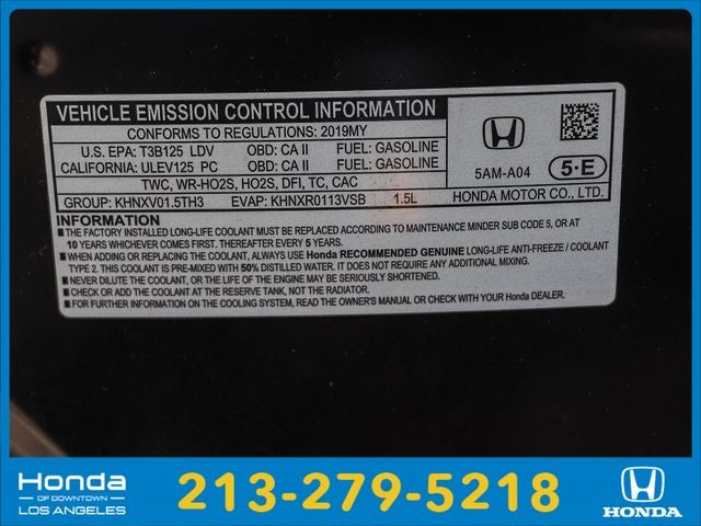 2019 Honda Civic Si