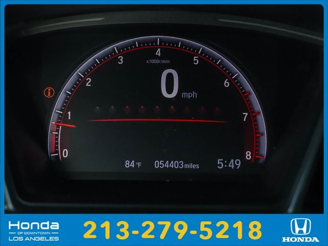 2019 Honda Civic Si