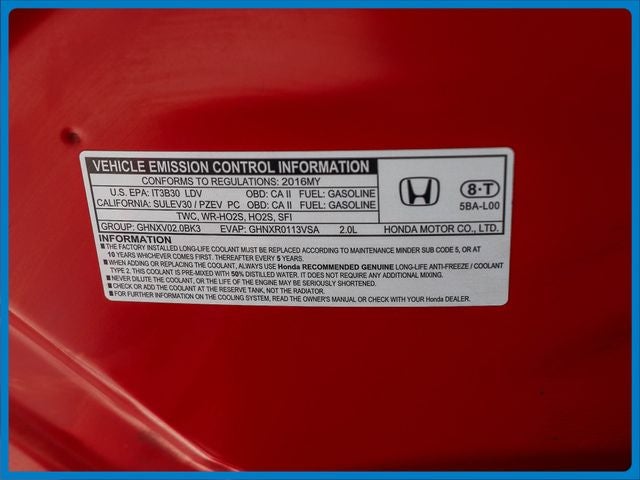 2016 Honda Civic LX