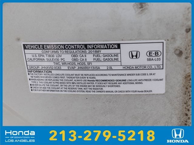 2018 Honda Civic LX