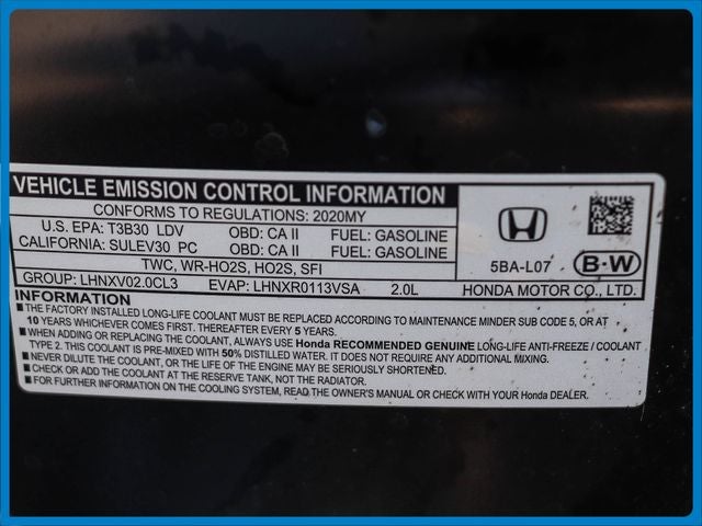 2020 Honda Civic LX