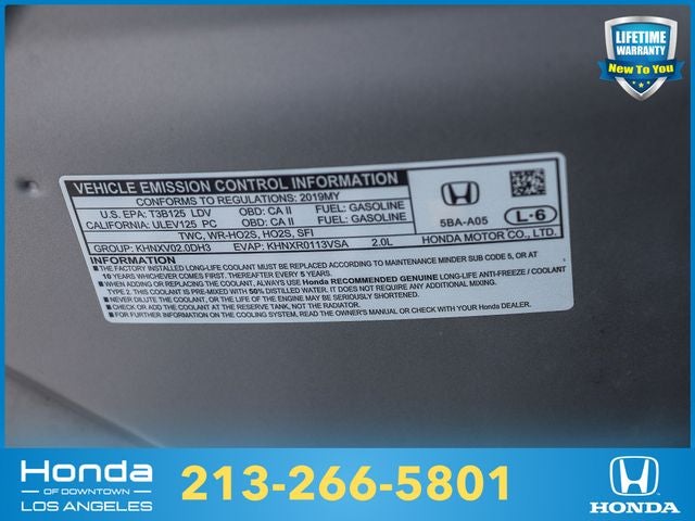 2019 Honda Civic Sport