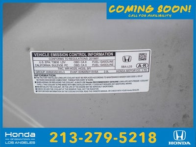 2019 Honda Civic LX