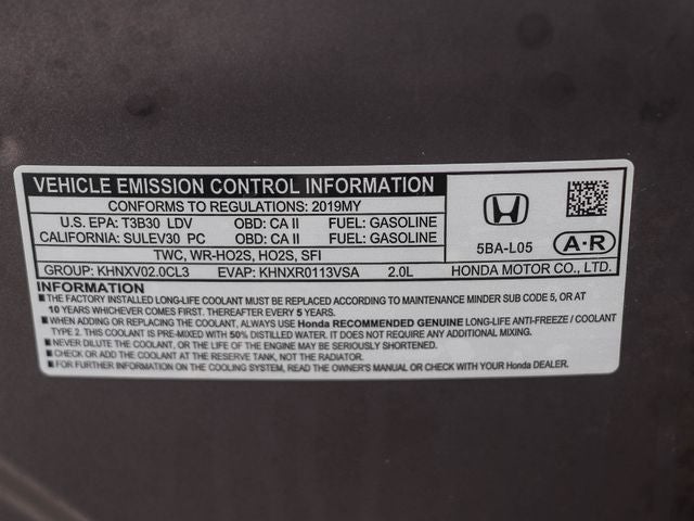 2019 Honda Civic Sport