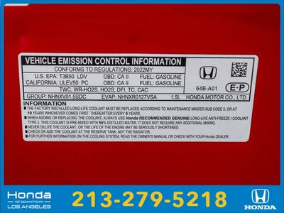 2022 Honda Civic Si
