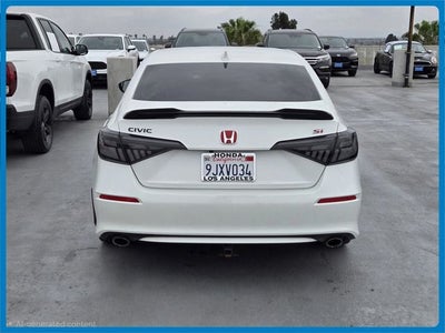2024 Honda Civic Si Manual