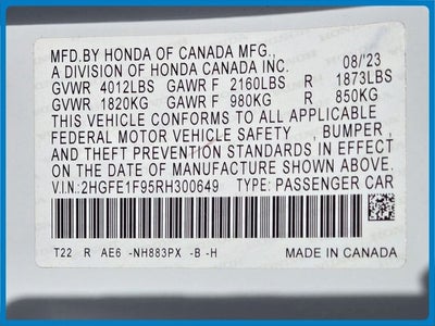 2024 Honda Civic Touring