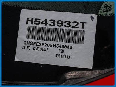 2025 Honda Civic LX