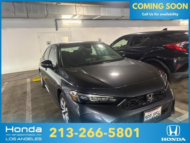 2025 Honda Civic LX CVT's photo