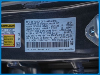 2025 Honda Civic LX