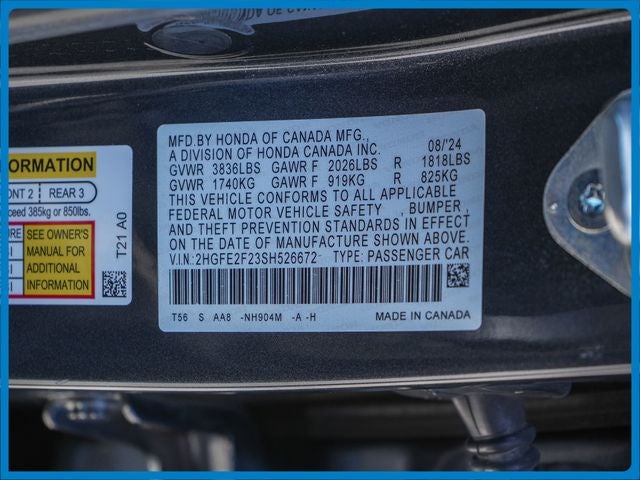 2025 Honda Civic LX