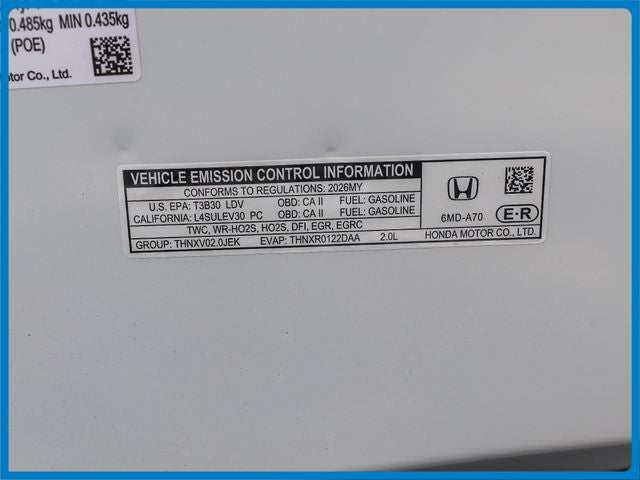 2026 Honda Civic LX