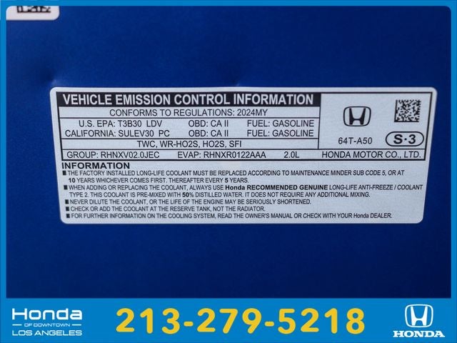 2024 Honda Civic Sport