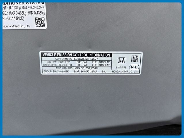 2025 Honda Civic Sport