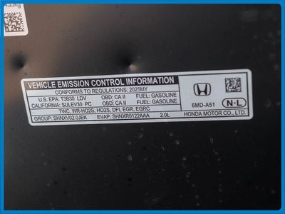 2025 Honda Civic Sport