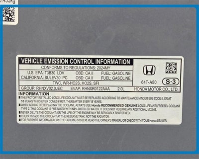 2024 Honda Civic Sport