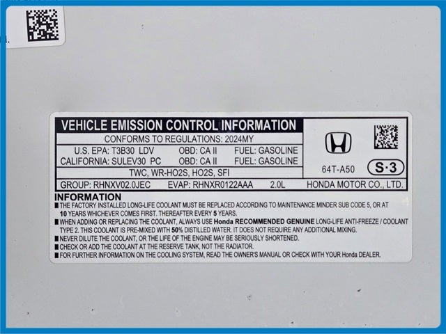 2024 Honda Civic Sport