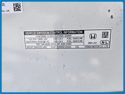 2025 Honda Civic Sport