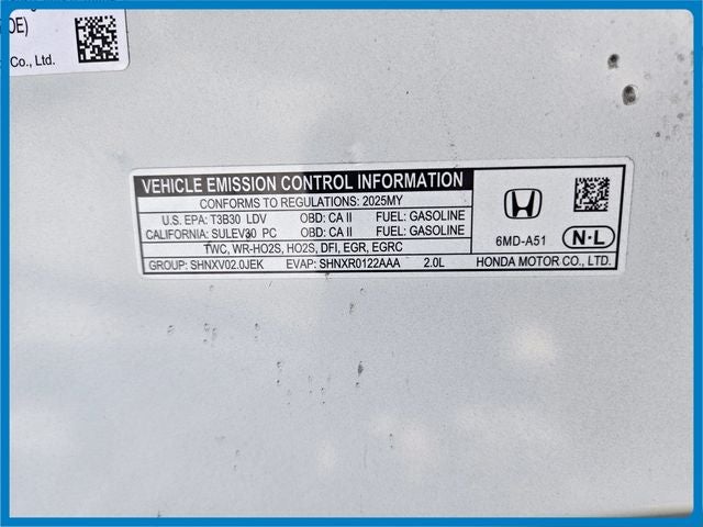 2025 Honda Civic Sport